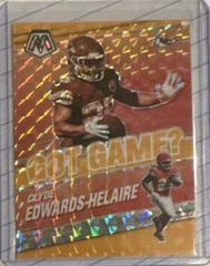 Clyde Edwards-Helaire [Orange Fluorescent] #GG-12 Football Cards 2021 Panini Mosaic Got Game Prices