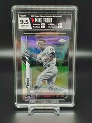 Mike Trout [Negative Refractor] #1 Baseball Cards 2020 Topps Chrome Prices