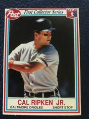 Cal Ripken Jr. Baseball Cards 1990 Post Cereal Prices