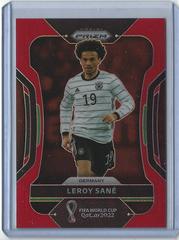 Leroy Sane [Red] Soccer Cards 2022 Panini Prizm World Cup Prices