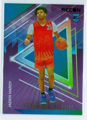 Jaden Hardy [Blue] Basketball Cards 2022 Panini Chronicles Draft Picks Recon Prices