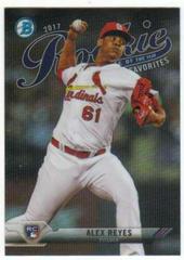 Alex Reyes #ROYF-14 Baseball Cards 2017 Bowman Rookie of the Year Favorites Prices