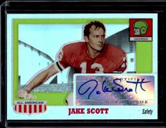 Jake Scott [Chrome Refractor] #A-JS Football Cards 2005 Topps All American Autograph Prices