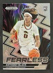 Anthony Black [Silver] #10 Basketball Cards 2023 Panini Prizm Draft Picks Fearless Prices