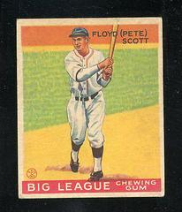 Floyd Scott Baseball Cards 1934 World Wide Gum Prices