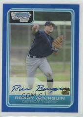 Ronny Bourquin [Refractor Autograph] Baseball Cards 2006 Bowman Chrome Draft Picks Prices
