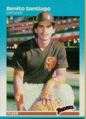 Benito Santiago #429 Baseball Cards 1987 Fleer Prices