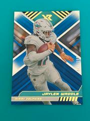 Jaylen Waddle [Blue] #4 Football Cards 2022 Panini XR Prices