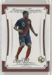 Joel Campbell Soccer Cards 2018 Panini National Treasures Prices