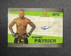 Claude Patrick [Green] #A-CP Ufc Cards 2010 Topps UFC Knockout Autographs Prices