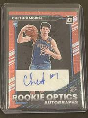 Chet Holmgren [Choice] #ROA-CHG Basketball Cards 2022 Panini Donruss Optic Rookie Autographs Prices