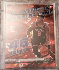 RJ Barrett [Red Ice] Basketball Cards 2021 Panini Contenders Optic Playing the Numbers Game Prices