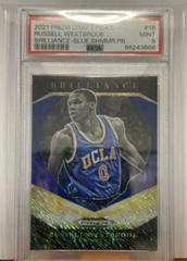 Russell Westbrook [Blue Shimmer] #18 Basketball Cards 2021 Panini Prizm Draft Picks Brilliance Prices