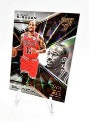 DeMar DeRozan [Copper] #5 Basketball Cards 2022 Panini Black Prices