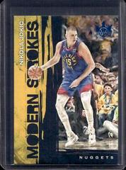Nikola Jokic [Amethyst] #10 Basketball Cards 2023 Panini Court Kings Modern Strokes Prices