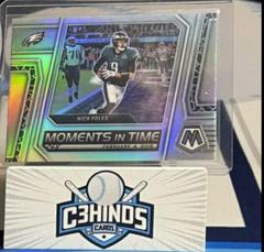 Nick Foles [Silver] #MT-13 Football Cards 2023 Panini Mosaic Moments in Time Prices