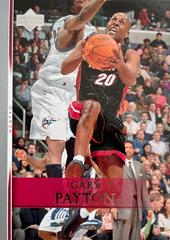 Gary Payton Basketball Cards 2007 Upper Deck Prices