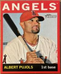 Albert Pujols [With Bat Red Border] #470 Baseball Cards 2013 Topps Heritage Prices