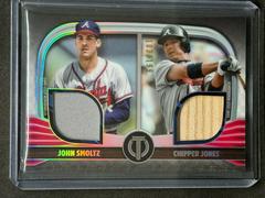 John Smoltz, Chipper Jones Baseball Cards 2022 Topps Tribute Dual Relics 2 Prices