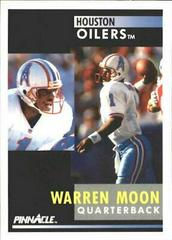 Warren Moon Football Cards 1991 Pinnacle Prices
