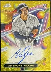 Anthony Volpe [Gold Interstellar] #CCA-AVO Baseball Cards 2023 Topps Cosmic Chrome Autographs Prices