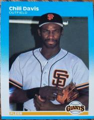 Chili Davis #270 Baseball Cards 1987 Fleer Prices