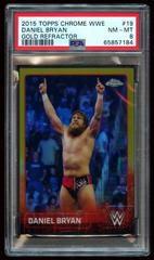 Daniel Bryan [Gold] Wrestling Cards 2015 Topps Chrome WWE Prices