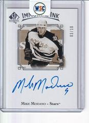 Mike Modano #II-MO Hockey Cards 2021 SP Authentic Immortal Ink Autographs Prices
