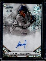 Abel Bastidas [Speckle] #PA-AB Baseball Cards 2023 Bowman Sterling Prospect Autograph Prices