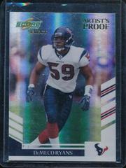 DeMeco Ryans [Artist's Proof] #217 Football Cards 2007 Panini Score Select Prices
