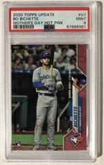 Bo Bichette [Mother's Day Hot Pink] Baseball Cards 2020 Topps Update Prices