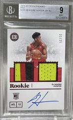 De'Andre Hunter [Dual Jersey Autograph Red] #255 Basketball Cards 2019 Panini Encased Prices