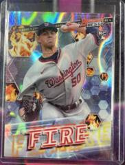 MacKenzie Gore [Lava] Baseball Cards 2022 Bowman's Best Elements of Excellence Prices