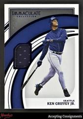 Ken Griffey Jr. [Blue] #35 Baseball Cards 2022 Panini Immaculate Prices