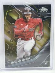 Masataka Yoshida [Gold] #11 Baseball Cards 2023 Topps Chrome Black Prices