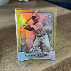 Austin Jackson [Gold Refractor] #79 Baseball Cards 2010 Bowman Platinum Prices