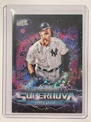 Aaron Judge [Black Eclipse] #SN-9 Baseball Cards 2022 Topps Cosmic Chrome Supernova Prices