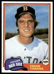 Frank Tanana [Traded] #841 Baseball Cards 1981 Topps Prices