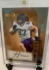 Aidan Hutchinson [Gold Green Foil] #MB-A Football Cards 2022 Wild Card Matte Autographs Prices