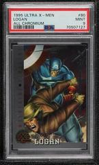 Logan #80 Marvel 1995 Ultra X-Men All Chromium Prices