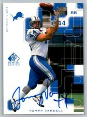Tommy Vardell Football Cards 1999 SP Signature Prices