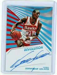 Dominique Wilkins [Infinite] Basketball Cards 2018 Panini Revolution Autographs Prices