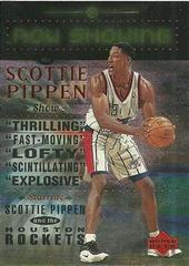 Scotty Pippen #NS10 Basketball Cards 1999 Upper Deck Now Showing Prices