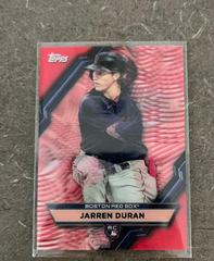 Jarren Duran Baseball Cards 2022 Topps 3D Rookie Class Motion Prices