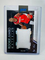 TyTy Washington Jr. #RJM-TYW Basketball Cards 2022 Panini Noir Rookie Jumbo Material Prices