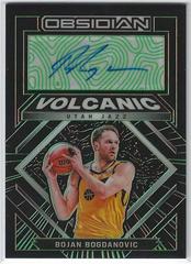 Bojan Bogdanovic [Green] Basketball Cards 2021 Panini Obsidian Volcanic Signatures Prices