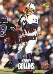 Kerry Collins #5 Football Cards 1995 Classic NFL Rookies Prices
