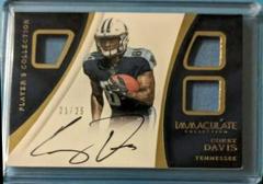 Corey Davis [Patch Autograph] #127 Football Cards 2017 Panini Immaculate Collection Prices
