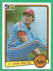 Steve Carlton Baseball Cards 1983 Donruss Prices