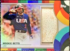 Mookie Betts #BRC-MB Baseball Cards 2023 Topps World Classic WBC Base Relics Prices